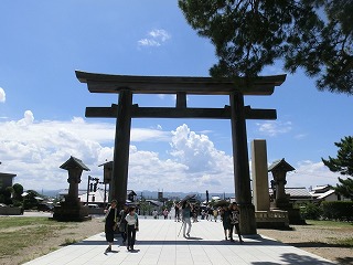 出雲大社の積雲